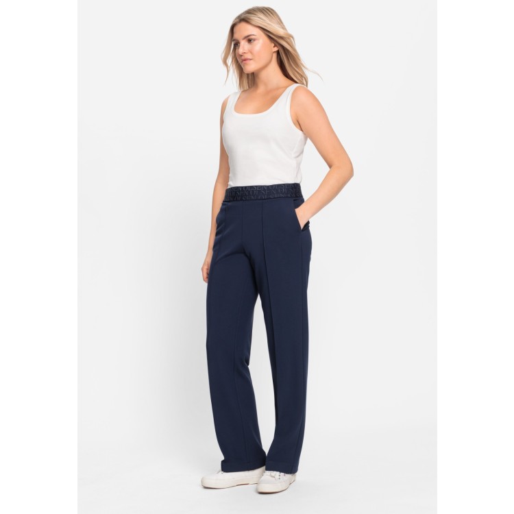Olsen Jersey Trouser 14002417 | Navy