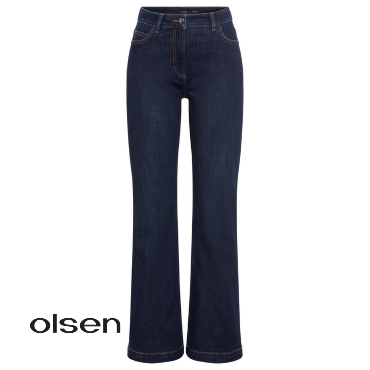 Olsen Mona Bootcut Jeans 14002245 | Stonewash