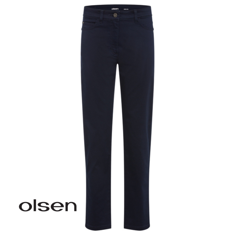 Olsen Mona Slim Jeans 14000140 | Power Navy