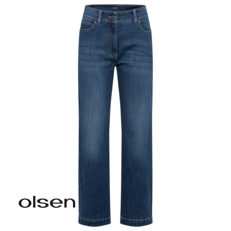 Olsen Mona Straight Jeans 14002147 |Denim
