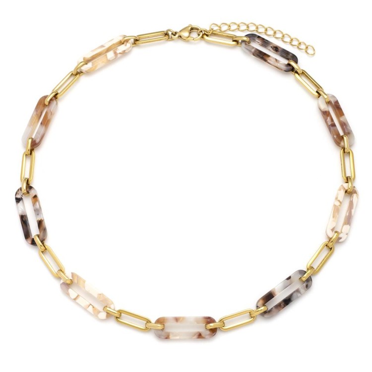 Paperclip Link Necklace