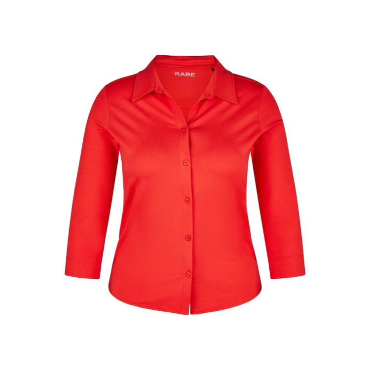 Rabe Jersey Top - Pillarbox Red