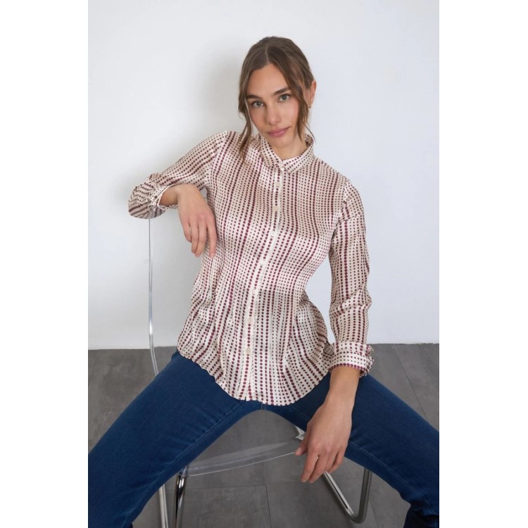 Fabiana Spot Print Blouse – Tinta & Bariloche