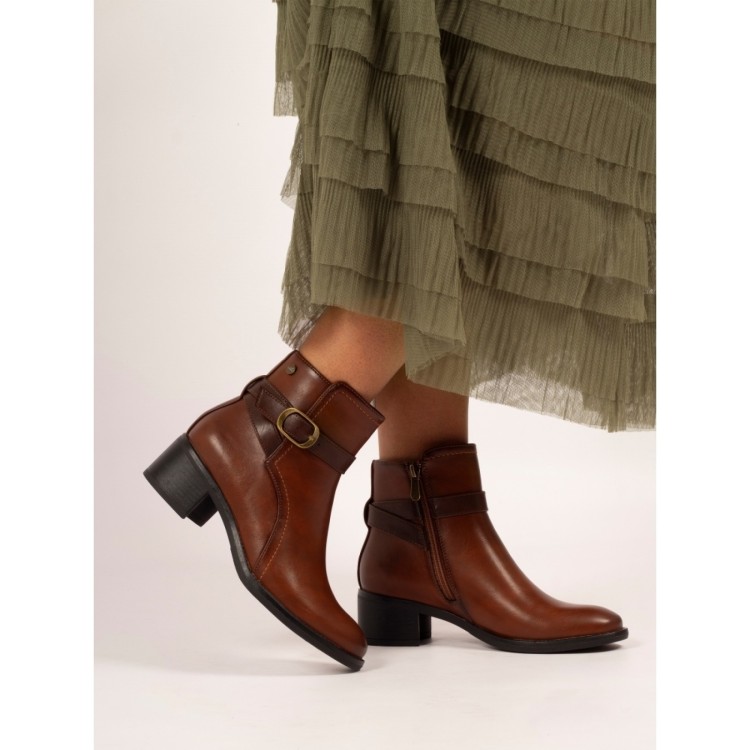 Tan Cassie Zip Boot 