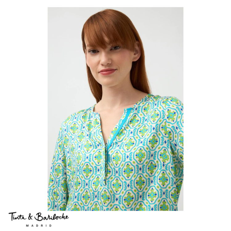 Tinta Galilea Tunic Top 3789541 | Turquoise Green