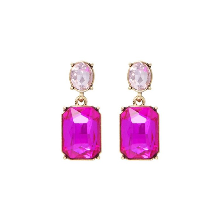 Twin Gem Earrings