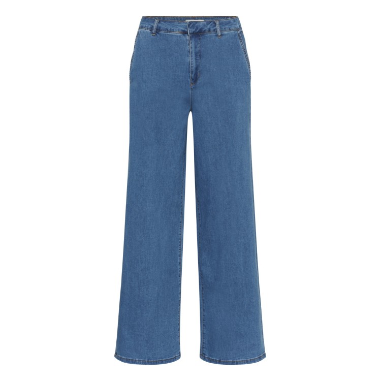 Visti Wide Leg Jeans | Indigo Blue or Vancouver Dark